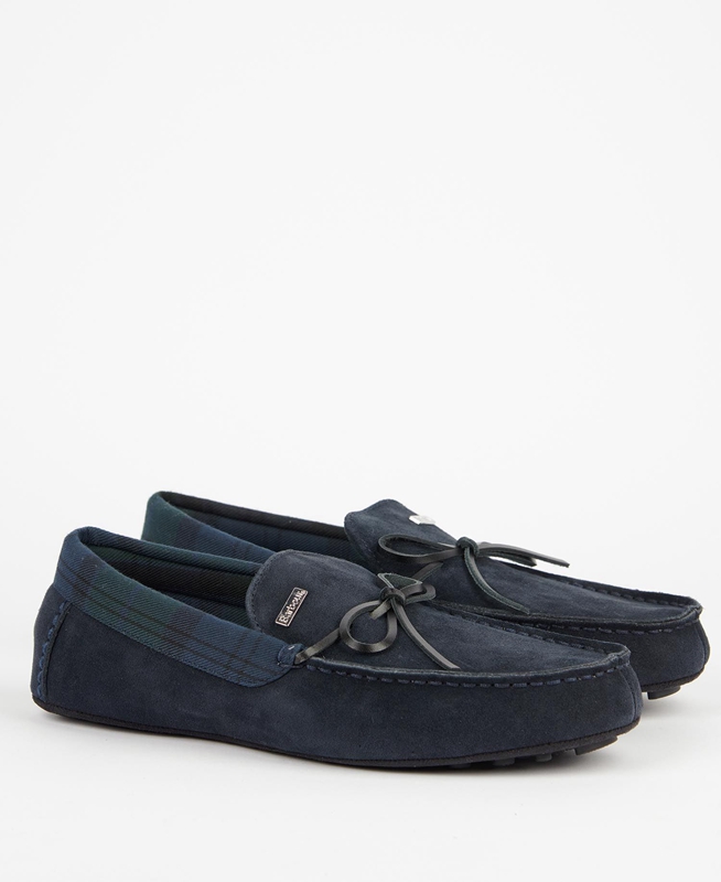 Chaussons Barbour Kurila Bleu Marine Homme | BBZ-55497560