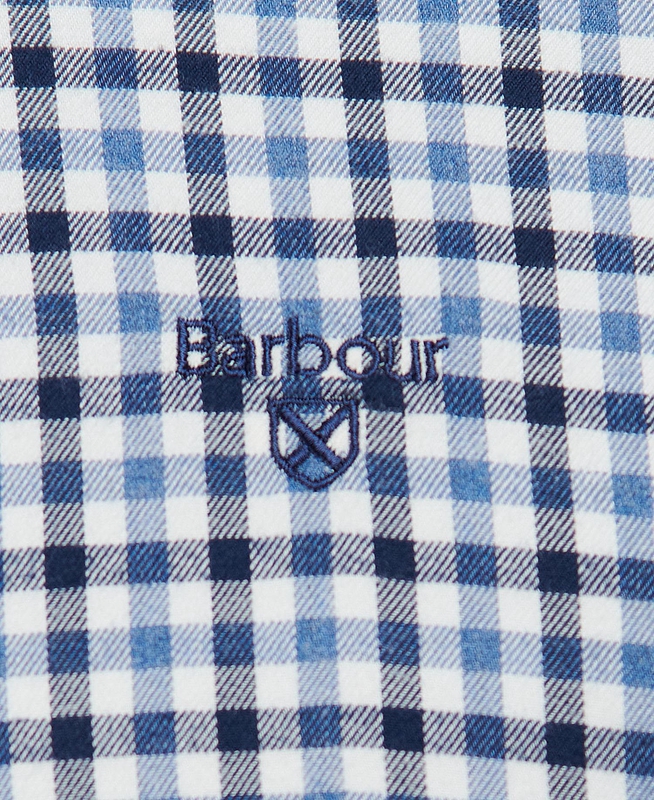 Chemises Barbour Finkle Tailored Bleu Homme | ZZA-76360408