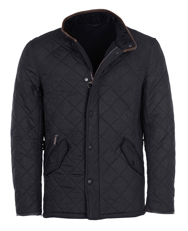 Veste Matelassée Barbour Powell Bleu Marine Homme | UNL-54291082