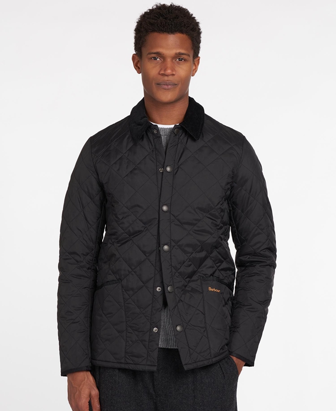 Veste Matelassée Barbour Heritage Liddesdale Noir Homme | ITD-37825165