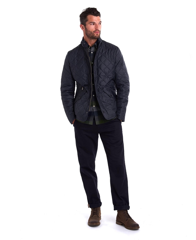 Veste Matelassée Barbour Flyweight Chelsea Bleu Marine Homme | ZLJ-22308706