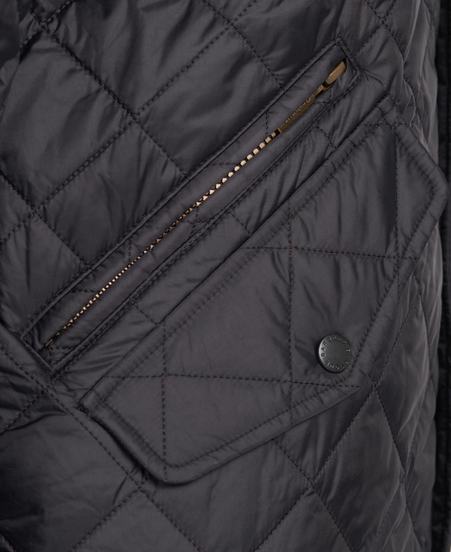 Veste Matelassée Barbour Flyweight Chelsea Noir Homme | UXL-98682064