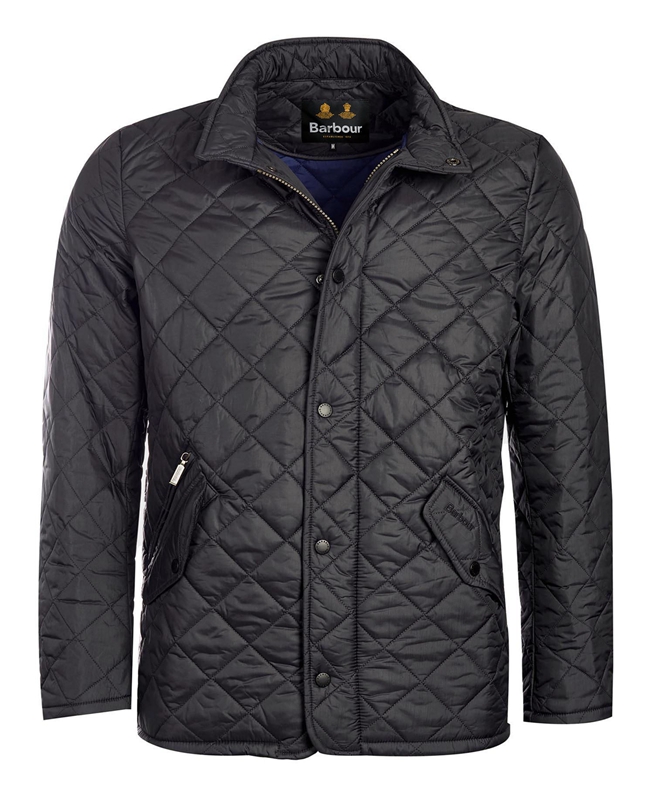 Veste Matelassée Barbour Flyweight Chelsea Noir Homme | UXL-98682064