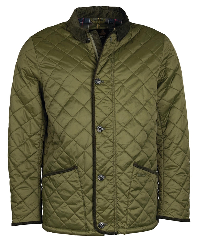 Veste Matelassée Barbour D'hiver Liddesdale Vert Olive Homme | FJR-06811401