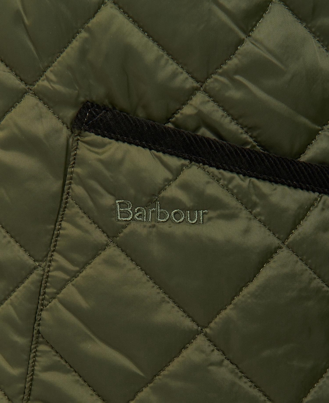 Veste Matelassée Barbour D'hiver Liddesdale Vert Olive Homme | FJR-06811401