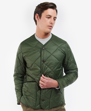 Veste Matelassée Barbour Liddesdale Cardigan Vert Olive Homme | URU-49505486