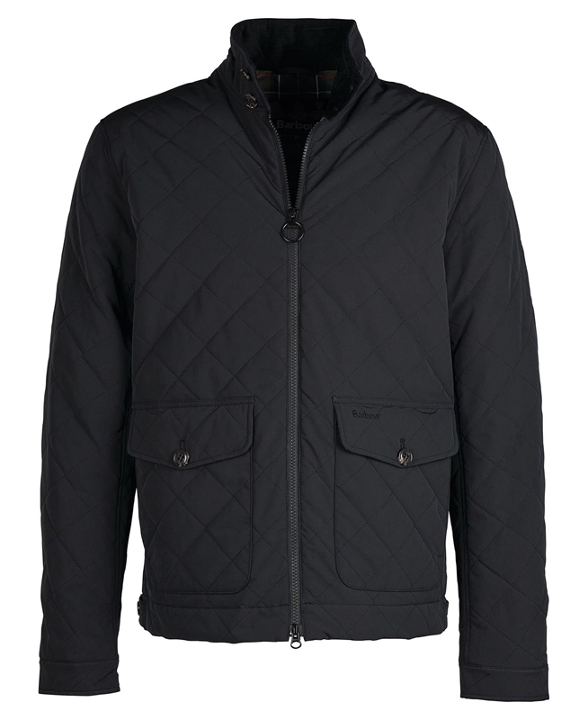 Veste Matelassée Barbour Hitchen Noir Homme | ODF-19598320