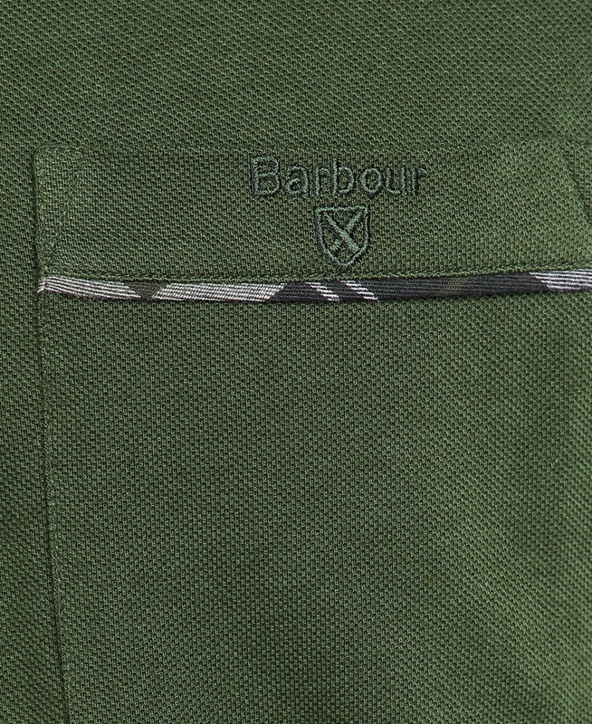 Polo shirts Barbour Adie Long Sleeve Vert Homme | JFX-00416191