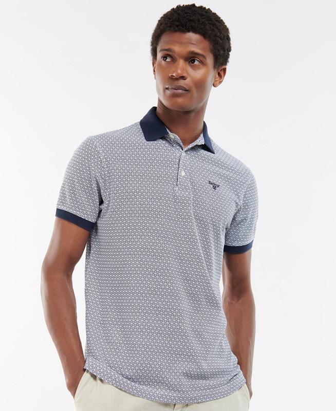 Polo shirts Barbour Gateside Bleu Homme | LFO-16948373