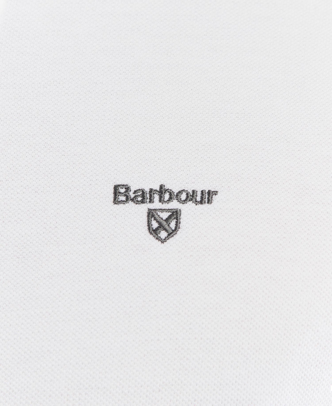 Polo shirts Barbour Otterburn Blanche Homme | UZC-25713390