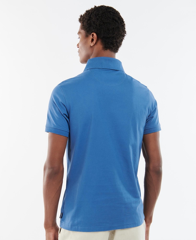 Polo shirts Barbour Lirst Bleu Homme | KLI-38717760