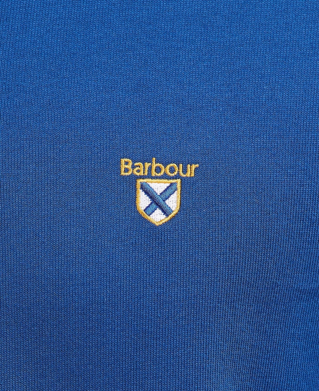 Polo shirts Barbour Crest Rugby Top Bleu Homme | WSK-14643220