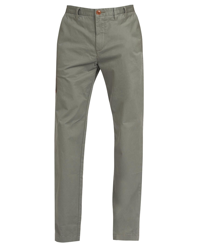 Pantalon Barbour Neuston Essential Chinos Vert Olive Homme | ZJM-56904337