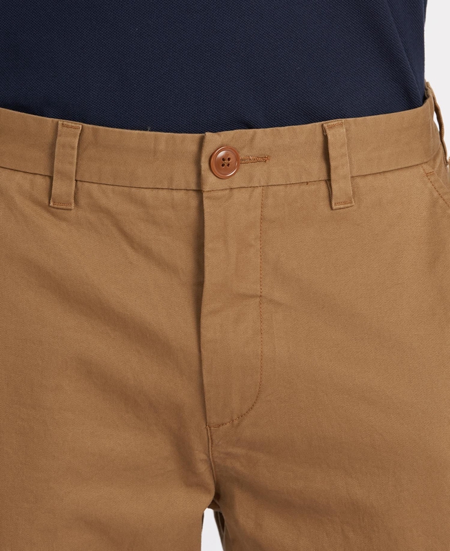 Pantalon Barbour Neuston Essential Chinos Beige Homme | EML-09586224