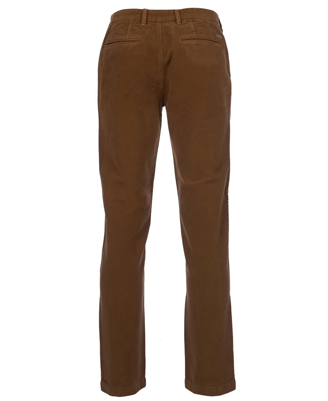 Pantalon Barbour Neuston Moleskin Trousers Beige Homme | MNR-92462316