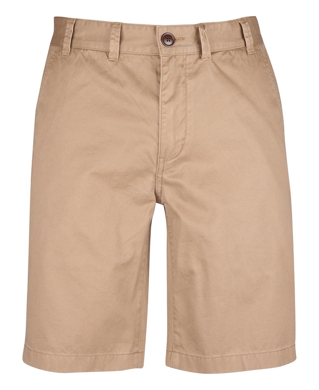 Pantalon Barbour City Neuston Beige Homme | IXF-14155650