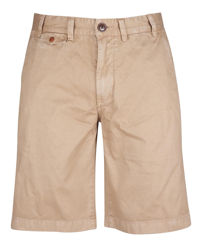 Pantalon Barbour Neuston Twill Beige Homme | DIZ-79541806