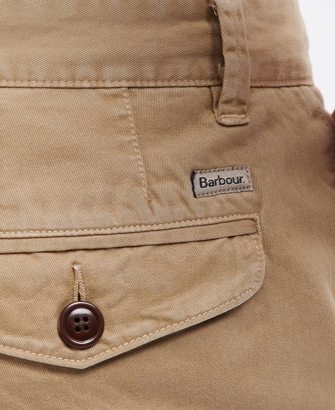 Pantalon Barbour Neuston Twill Beige Homme | DIZ-79541806