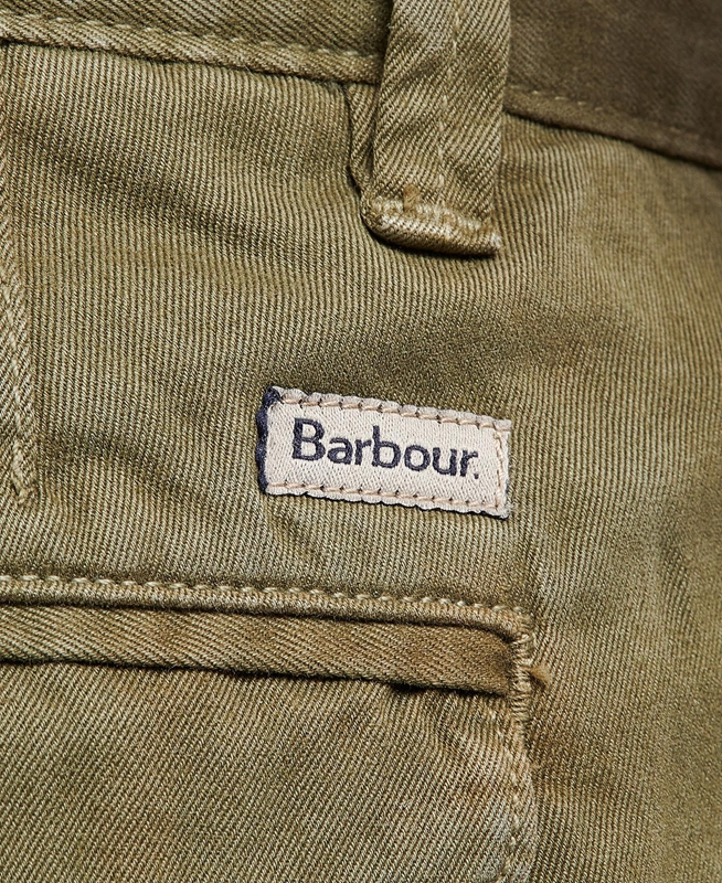 Pantalon Barbour Neuston Twill Vert Homme | WPV-52797001