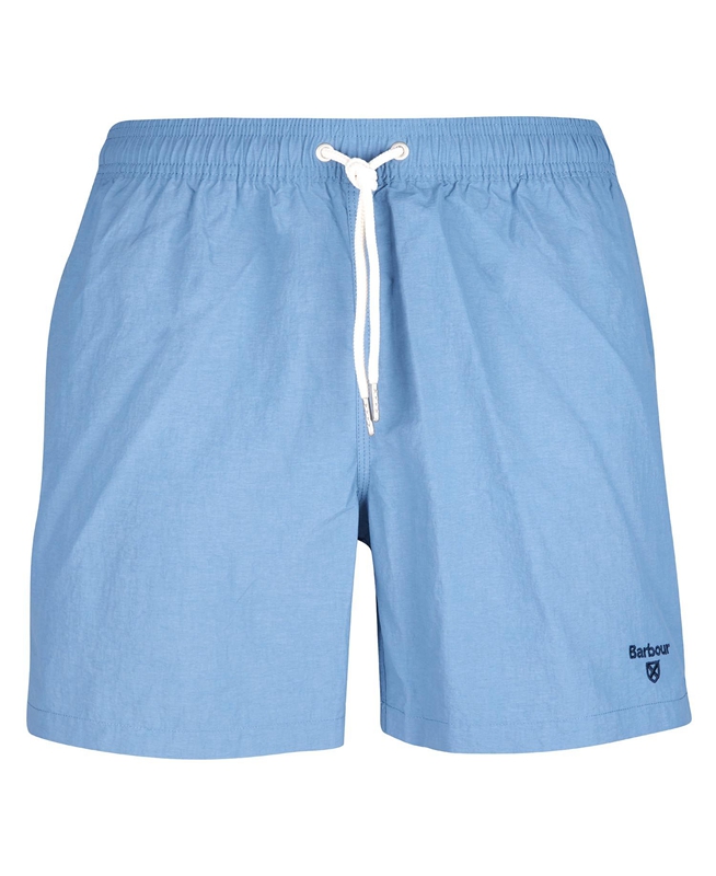 Pantalon Barbour Essential Logo Swim Bleu Homme | NQI-54314422