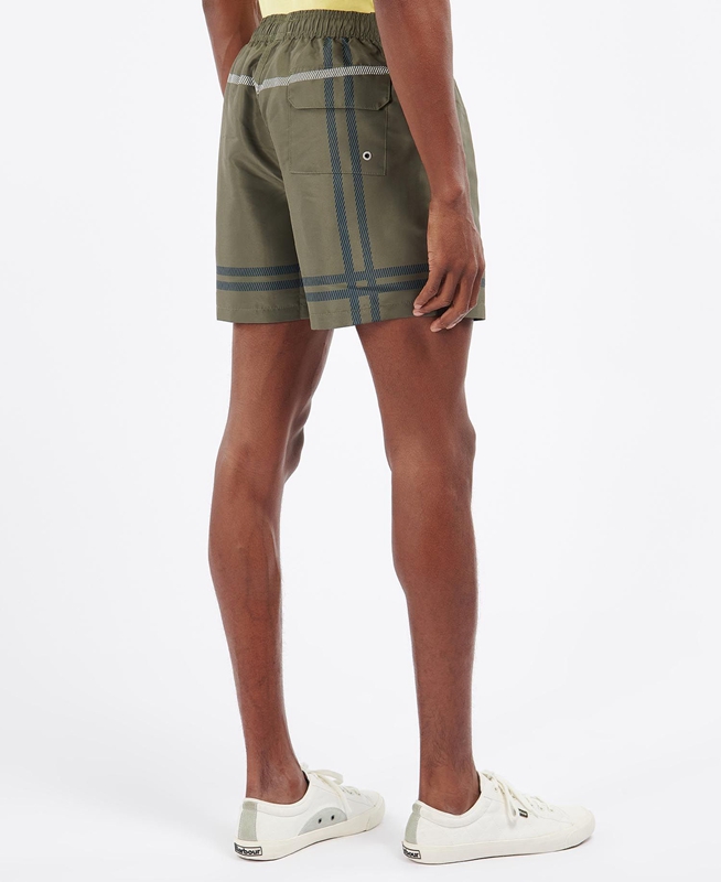 Pantalon Barbour Blaine Swim Vert Homme | NRP-89401447