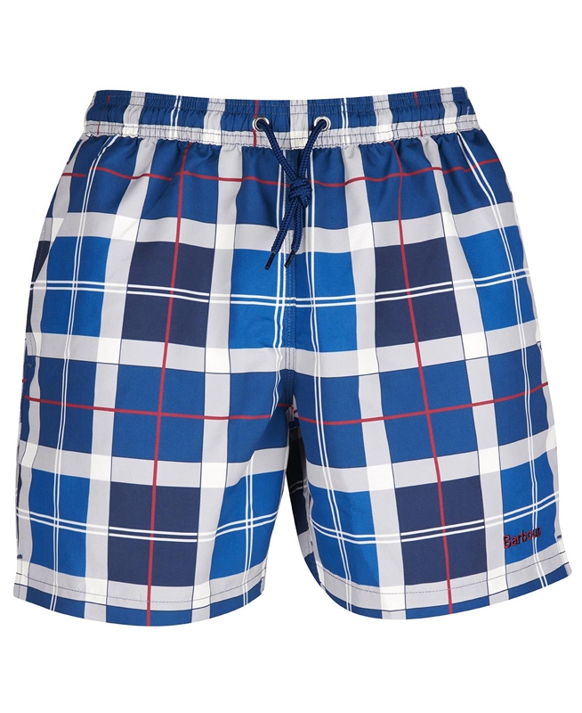 Pantalon Barbour Tartan Swim Bleu Marine Homme | LQT-09445718