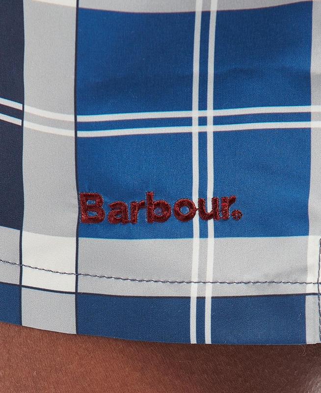 Pantalon Barbour Tartan Swim Bleu Marine Homme | LQT-09445718