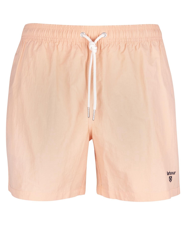 Pantalon Barbour Essential Logo Swim Orange Homme | HWC-38632984