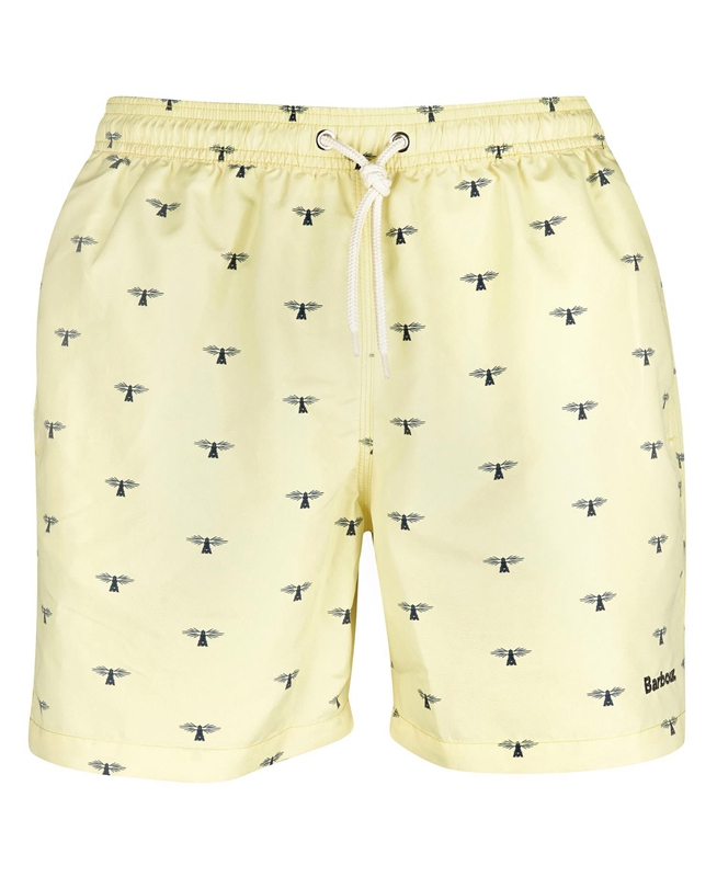 Pantalon Barbour Coastal Swim Jaune Homme | LSW-10779291