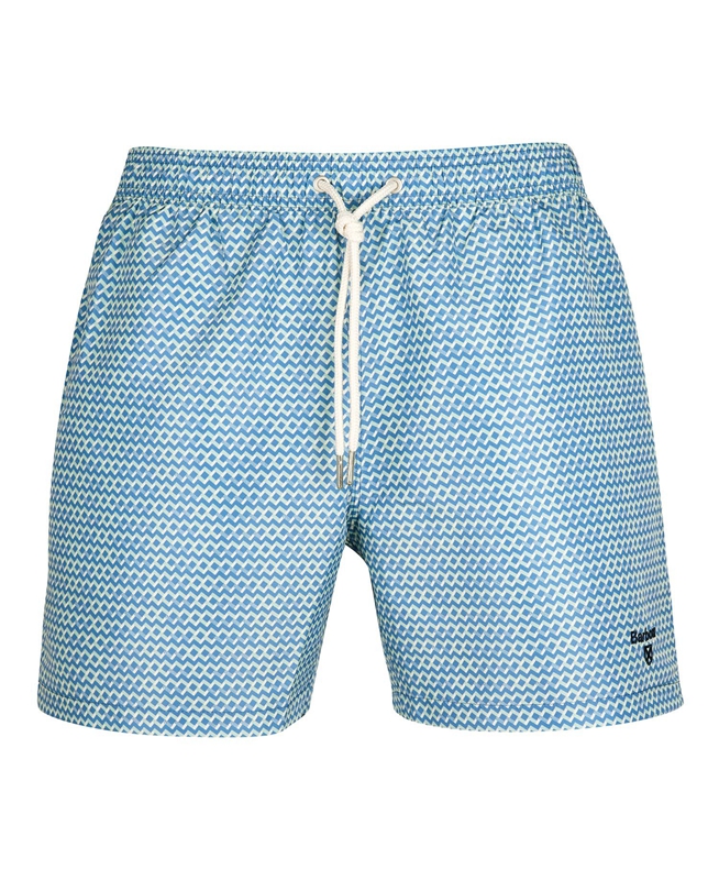 Pantalon Barbour Diamond Geo Swim Bleu Homme | PBX-06609842