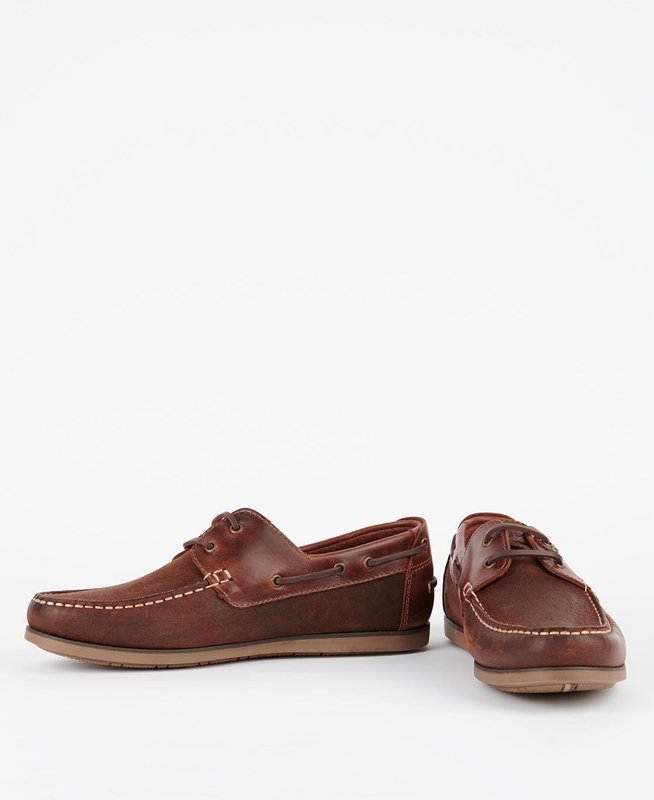 Loafers Barbour Capstan Marron Homme | QUS-99628186