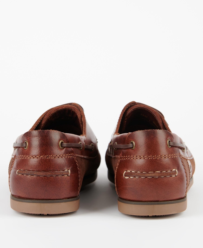 Loafers Barbour Capstan Marron Homme | QUS-99628186