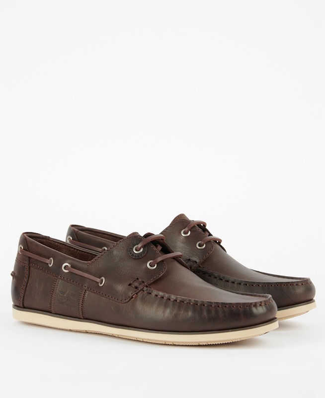 Loafers Barbour Capstan Marron Homme | IPW-52034147