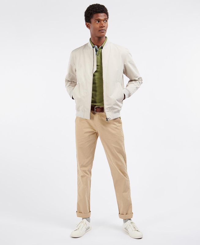 Vestes Décontractées Barbour Ando Beige Homme | YVU-88371660