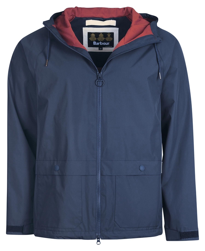 Vestes Décontractées Barbour Begral Showerproof Bleu Marine Homme | MSY-04507604