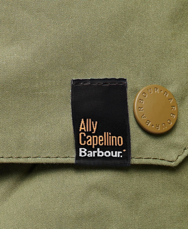 Vestes Décontractées Barbour x Ally Capellino Ernest Vert Olive Homme | CPV-03040585