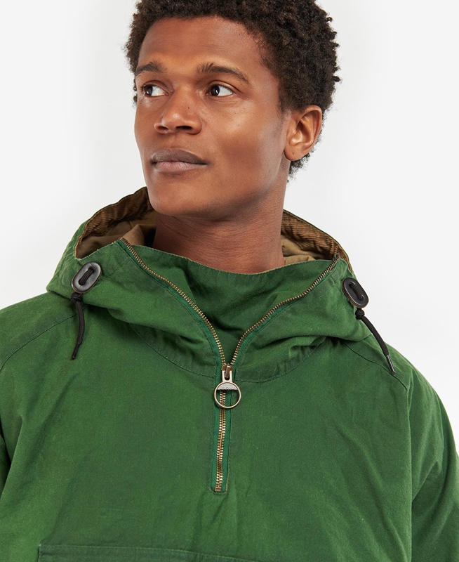 Vestes Décontractées Barbour Explorer Twig Pullover Vert Homme | GVL-93999936