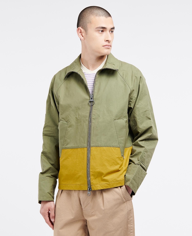 Vestes Décontractées Barbour x Ally Capellino Hand Vert Olive Homme | GTZ-82557298