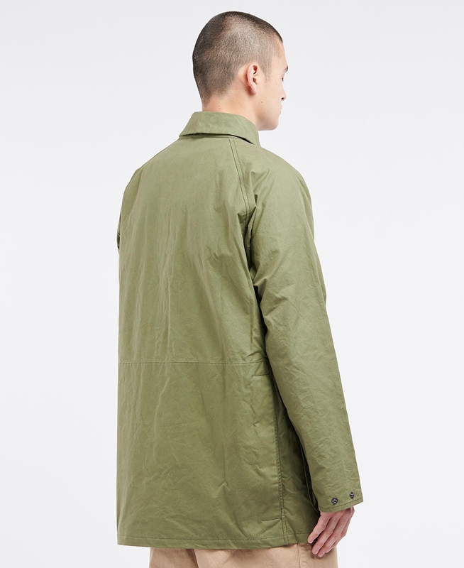 Vestes Décontractées Barbour x Ally Capellino Back Vert Olive Homme | APL-09365974