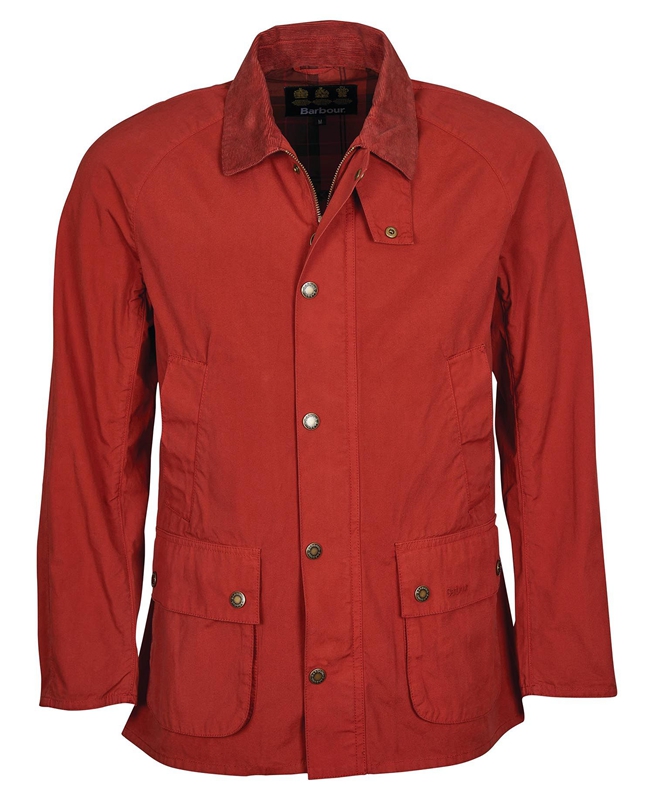 Vestes Décontractées Barbour Ashby Orange Homme | RHP-98678452