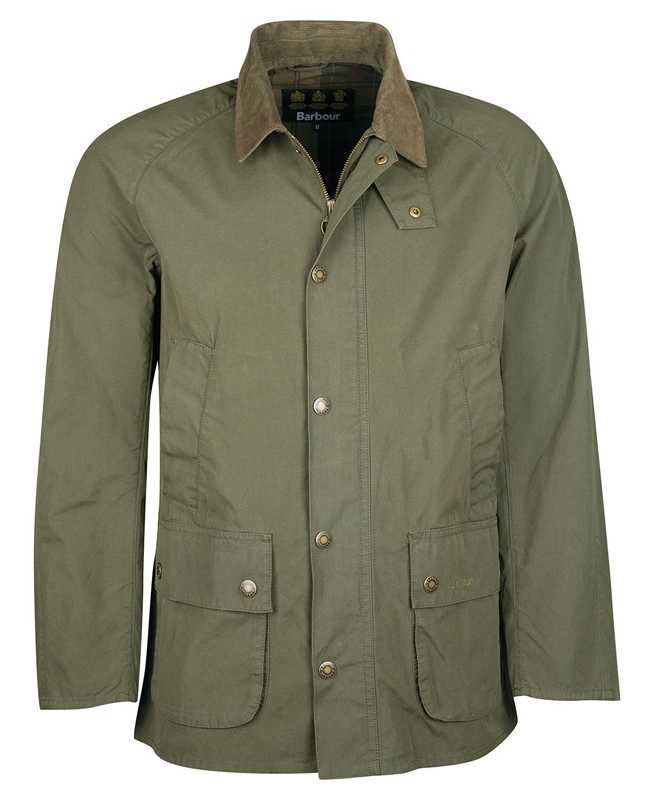 Vestes Décontractées Barbour Ashby Vert Olive Homme | WRL-43330853