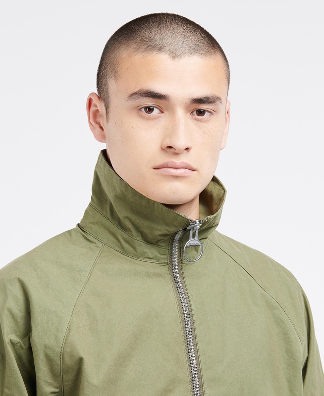 Vestes Décontractées Barbour x Ally Capellino Hand Vert Olive Homme | GTZ-82557298