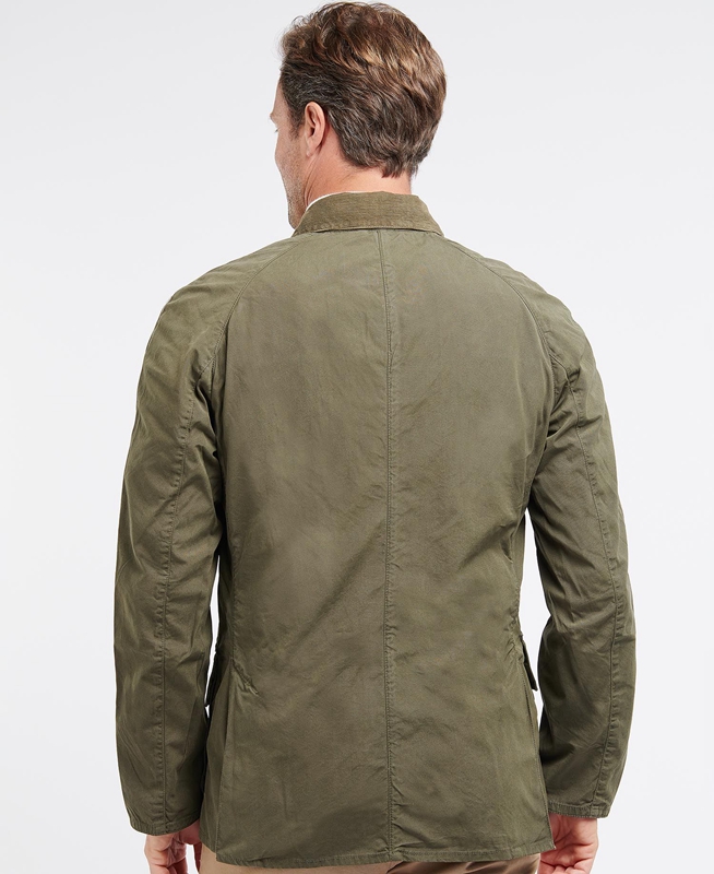 Vestes Décontractées Barbour Ashby Vert Olive Homme | WRL-43330853