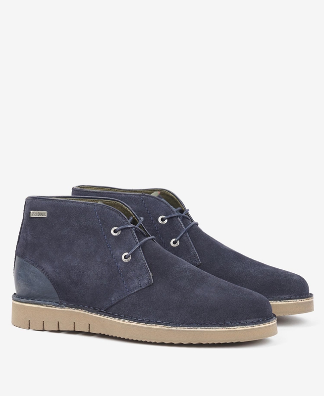 Bottes Barbour Kent Desert Bleu Marine Homme | UJF-73769794