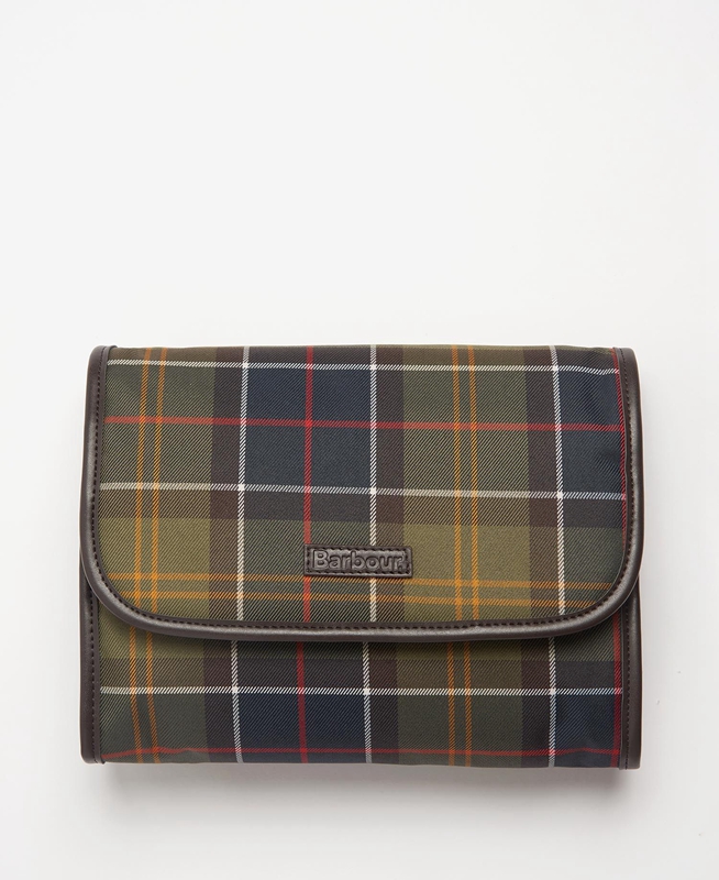 Sacs Barbour Tartan Hanging Washbag Multicolore Homme | TFS-74033521