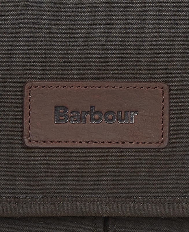 Sacs Barbour Essential Wax Messenger Vert Olive Homme | TCF-84742495